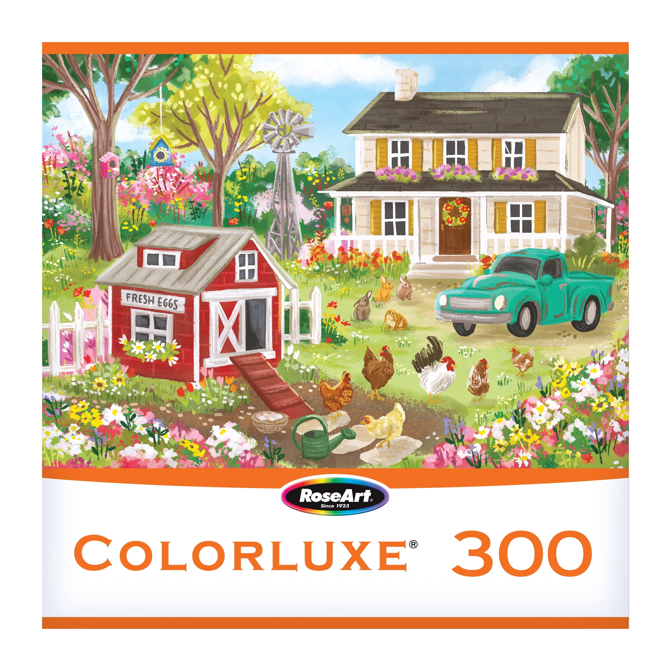 COLORLUXE 300PC CHICKEN COOP FARM - Walmart.com