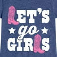 thumbnail image 3 of Instant Message - Lets Go Girls - Toddler And Youth Girls Short Sleeve Graphic T-Shirt, 3 of 6