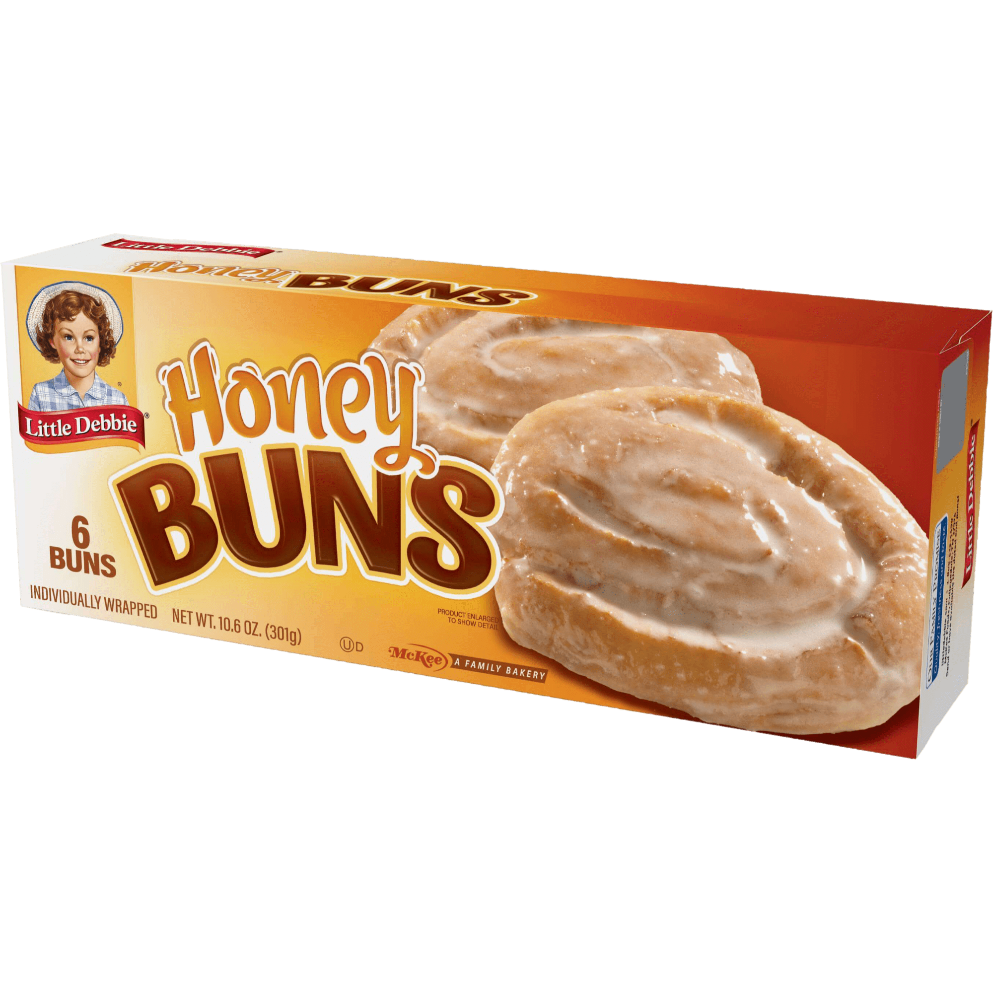 Little Debbie Honey Buns, 16 Boxes, Full Case