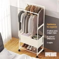 thumbnail image 3 of Rack Organizador Doble Para Ropa Perchero Closet Organizador, 3 of 9