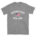 thumbnail image 1 of Schenectady New York Patriot Men's Cotton T-Shirt, 1 of 1