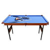 "55"" Folding Space Saver Pool Billiard Table"