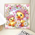 thumbnail image 6 of Wide-eyed Duckling Diamond Art Painting Kit, 6 of 7