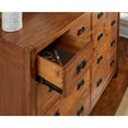 thumbnail image 4 of A-America Mission Hills Solid Wood 10-Drawer Bedroom Dresser in Harvest, 4 of 5
