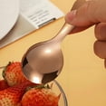 thumbnail image 6 of Stainless Steel Short Handle Thickened Small Round Spoons For Honey Candy Coffee Tea Salt Jam and Mustard Thickened Small Round Spoon For Salt Condiments Dessert Tea Coffee, 6 of 6
