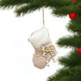 thumbnail image 7 of Xuniizn Christmas Stockings Bulk, Assorted Festive Xmas Stockings for Fireplace Mantel Decor, Traditional Holiday Ornaments, Christmas Decorations for Home, Cloth, Pink, 7 of 7