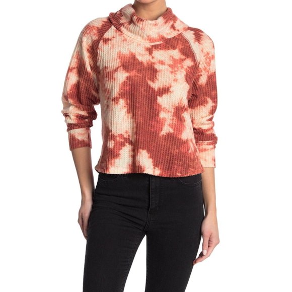 ABOUND Haut Thermique Entonnoir Teinture sur Nœuds Taille P