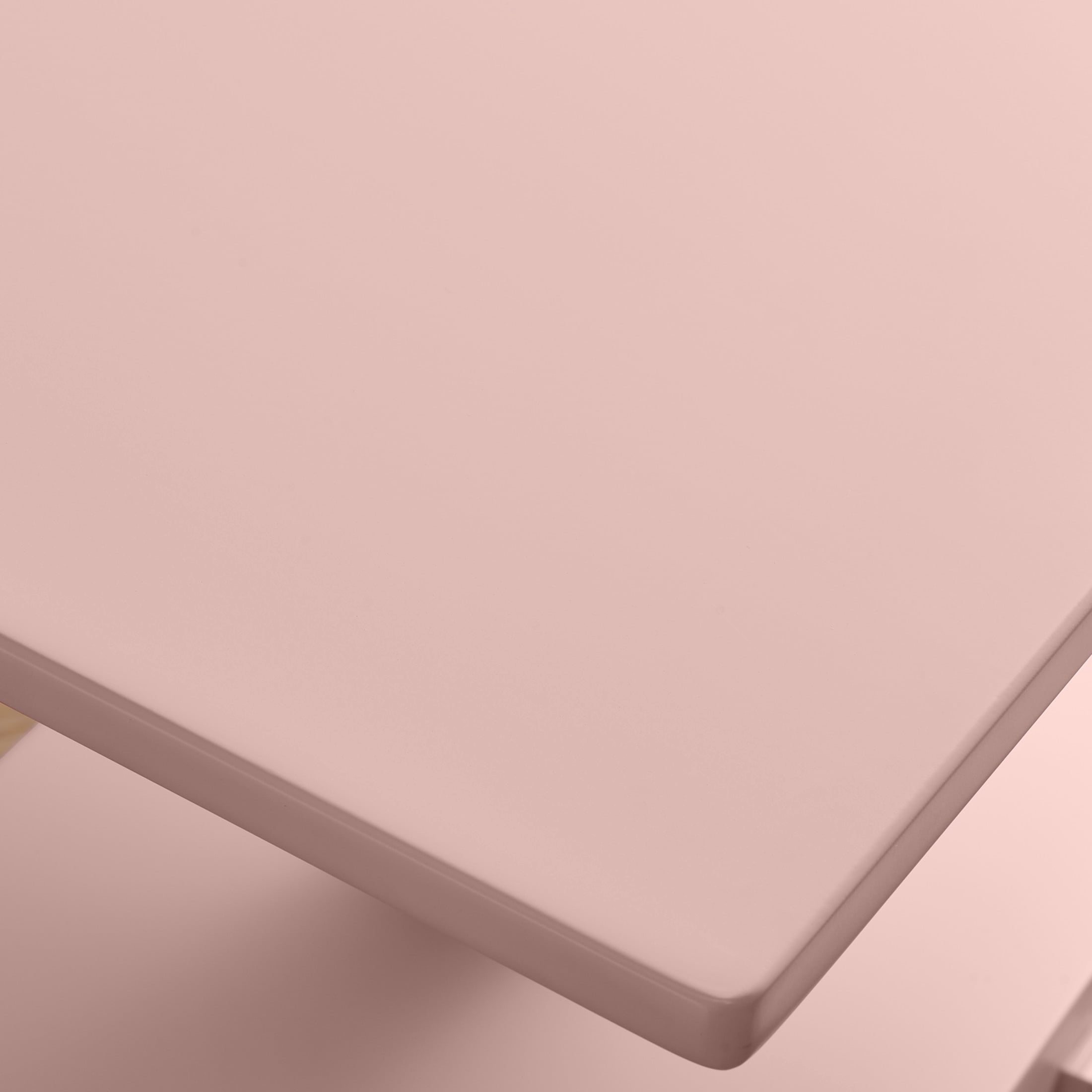 Noble House Arlais Adjustable Height Rolling End Table, High Gloss Lift Top Side Table with Charging Station, Pink