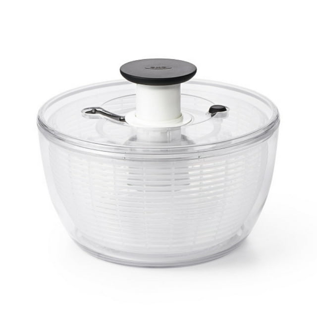 Espinillo para ensaladas OXO Good Grips, tamaño grande, 5,9 L, color blanco
