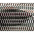 thumbnail image 4 of oneOone Viscose Chiffon Fabric Argyle Ikat Printed Craft Fabric BTY 42 Inch Wide, 4 of 4