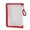 Red, variant on Yonrjhukm Large-Capacity Clear Zipper File Folder, A4 Document Storage Bag with Transparent Panel, Metal Zipper, Reinforced Handle, Ideal for Test Papers, Textbooks, and Office Supplies