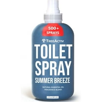 TreeActiv Before You Go Toilet Spray, Summer Breeze, Odor Eliminator & Bathroom Air Freshener, 2 fl oz
