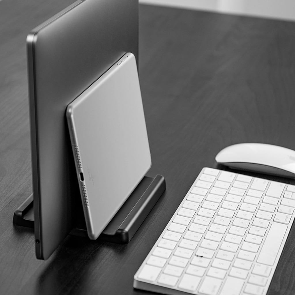 Vertical Laptop Stand Adjustable Slot Suitable for Desktop Space Saving Laptop Vertical Stand for Laptop Notebook
