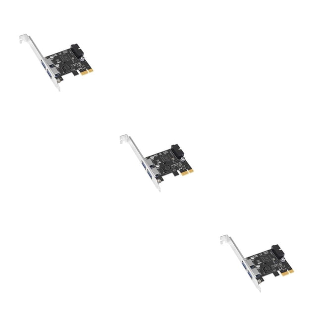 Wisewang PCI-E Expansion Card Adapter Tabletop Metal Professional Converter Connector Universal Adapters Home Gaming Shop Computer 3Set