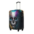 thumbnail image 2 of Cauagu Modern Abstract Colorful Skull Print Travel Luggage Cover,Travel Dust-proof Suitcase Cover Softside Suitcase Protector for 18-32inch,Not Included Suitcase, 2 of 8