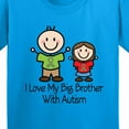 thumbnail image 4 of Inktastic I Love My Brother with Autism Youth T-Shirt, 4 of 5