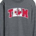 thumbnail image 3 of Instant Message - Team Canada - Men's Long Sleeve T-Shirt, 3 of 6