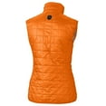 thumbnail image 3 of Women's Cutter & Buck Orange Detroit Tigers Rainier PrimaLoft Eco Full-Zip Puffer Vest, 3 of 3