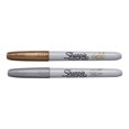 thumbnail image 2 of Sanford SN1829202 Fine Point Metallic Gold & Silver Permanent Marker Set, 2 of 7