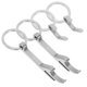thumbnail image 4 of 4pcs Keychain Bottle Opener Beer Bottle Opener with Key Chain Bottle Opener Can Opener Mixed Style, 4 of 4