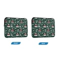 thumbnail image 7 of FORMRS 13"-13.3" Laptop Sleeve Protective Case Soft Carrying Quilted Computer Bag Cover, Red Christmas Trees, 7 of 7