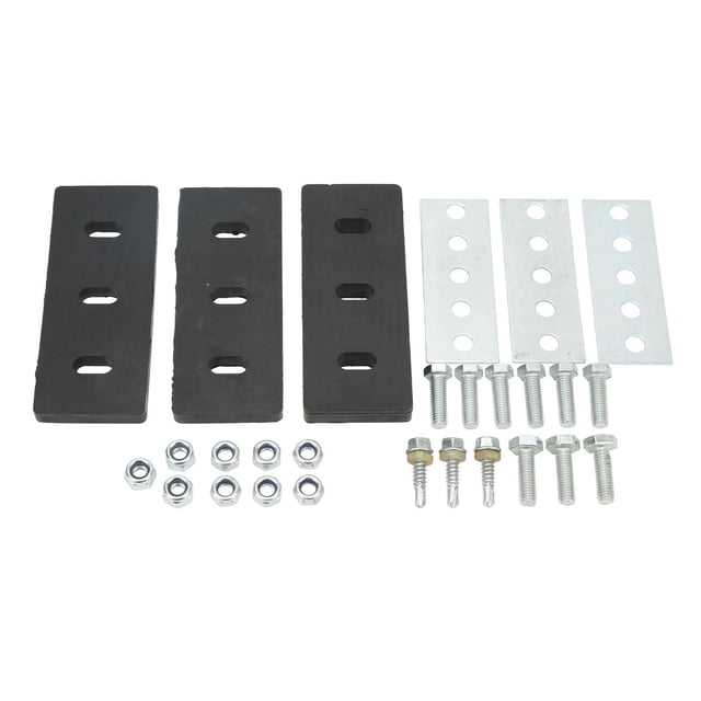 Snow Blower Impeller Kit 3/8in, Universal Easy Installation Metal Replacement Snow Blower Impeller Kit for 2 Stage Machine