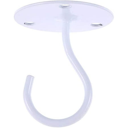 

Empty hook Cabinet Floor Wardrobe Lantern Mosquito net Ceiling hook (white) (1pcs)