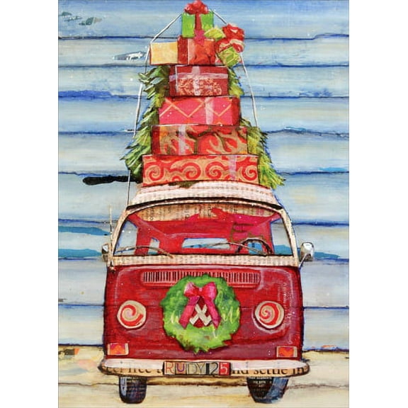 LPG Greetings Rudy 25 Volkswagen with Presents: Danny Phillips Christmas Card (1 card/1 envelope)