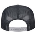 thumbnail image 4 of Men's New Era White/Gray New York Yankees Retro Script Trucker 9FIFTY Snapback Hat, 4 of 6