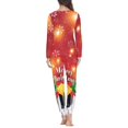 thumbnail image 4 of Conjunto de pijama informal de dos piezas para mujer, ropa de dormir de manga larga, Jersey acogedor, regalos de navidad, 4 of 4