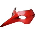 thumbnail image 2 of Goro Akechi Mask Cosplay Anime Persona 5 Role Crow Half Face Helmet Resin Headwear Halloween Masquerade Party Costume Prop, 2 of 5