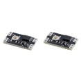 thumbnail image 1 of 2Pcs XL-10AL Single Bond Button Bistable Mini One Key Switch Module 3.5-5.4V 300nA Load 10A Low Power,2 x XL-10AL Switch Module,Black, 1 of 6