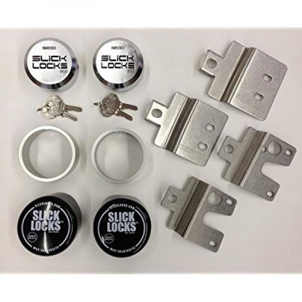 Slick Locks Ford Swing Door Kit Complete with Spinners, Weather 
