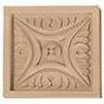 thumbnail image 2 of 3 1/2"W x 3 1/2"H x 3/4"P Medium Middlesbrough Square Rosette, Maple, 2 of 15