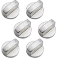 thumbnail image 1 of 6pcs Universal Metal Control Knob Gas Stove 6mm Universal Control Knob Stove Knob For Gas Stove Stove, 1 of 5
