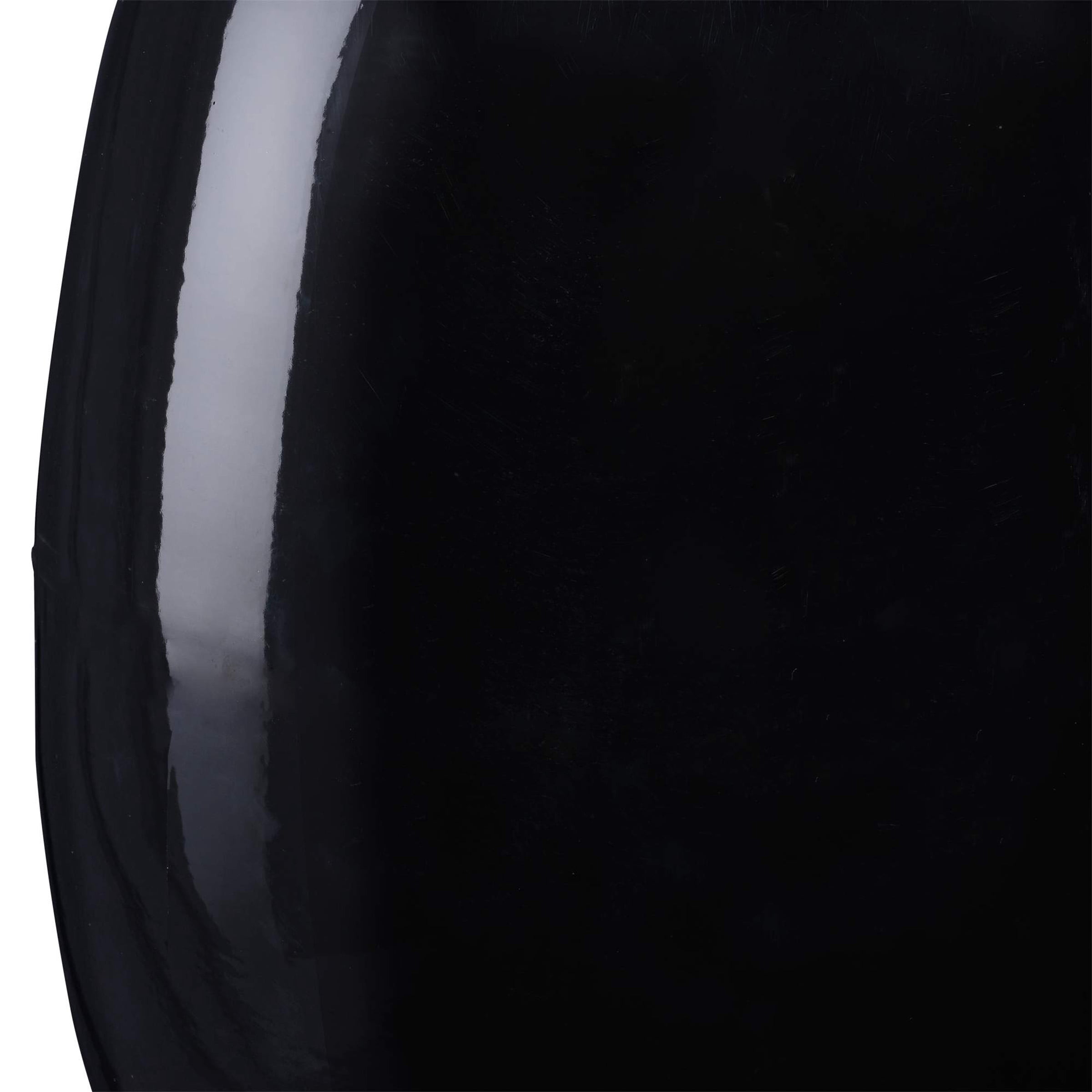 Villacera Handcrafted 24-Inch-Tall Sustainable Bamboo Floor Vase (Black)