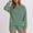 Mint Green, variant on YOIAVAIOY Womens Solid Sweatsuit Fleece Crewneck Sweatshirt and Sweat Shorts Sets 2 Piece Comfy Soft Tracksuit Casual Set Beige M