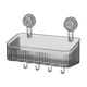 thumbnail image 2 of Organizador de baño con estante de ducha con ventosa, no requiere perforación, práctico Gris, 2 of 9