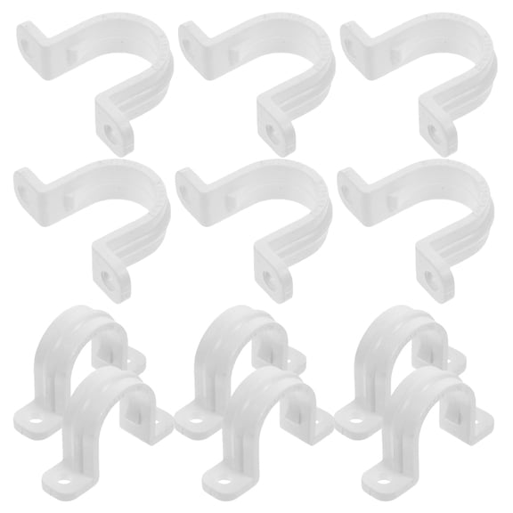 Soimiss Heavy Duty U Clamp for Pipe Fixing with Slotted Design and Stable Tube Fastening