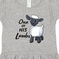 thumbnail image 4 of Inktastic One of His Lambs- Easter Sheep Girls Toddler Dress, 4 of 5
