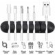 thumbnail image 4 of Clips de cable adhesivos de silicona Gestión de cables Organizador de cables multifunción para Office Home Cable USB TV PC Laptop, 4 piezas Negro, BR-Life esquí esquí Gafas de esquí, 4 of 5