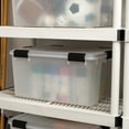 thumbnail image 4 of IRIS 62 Quart WeatherPro™ Storage Box, Clear, 4 of 8