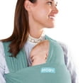 thumbnail image 5 of Moby Wrap Baby Carrier Element - Baby Wrap Carrier for Newborns & Infants - Adjustable for All Body Types - Hydro, 5 of 5