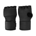 thumbnail image 3 of Guantes interiores de boxeo vendas para manos vendajes transpirables para entrenamiento físico Negro, 3 of 8