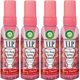thumbnail image 1 of Aerosol para inodoro Air Wick V.I.P. Pre-popó, aroma a estrella rosada, contiene aceites esenciales, ambientador para viaje, hasta 100 usos, 1.85 onzas (paquete de 4), 1 of 8