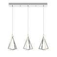 thumbnail image 6 of AFX  Gianna Linear Three Pendant - 3000K 120V Satin Nickel, 6 of 7