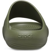 Crocs Adult Mellow Slides Recovery Sandals, Army Green, W11/M9