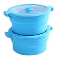 thumbnail image 1 of Utensilio de cocina GLOU-GLOU GOOSE GGG vaporera de silicona 0,8 L, 2 piezas, 1 of 9