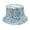 Blue, variant on Tiqkatyck Bucket Hat, Floral Graphic Fisherman Hat Fashion Casual Basin Hat Women Double Sided Bucket Hat Sun Hats for Women, Beach Hats for Women M