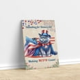 thumbnail image 3 of Democratic British Shorthair Cat Making Meow Count Election 2024 Vertical Matte Canvas Poster Cat Lover Kitten Owner Gifts Wall Art Home Decor - 01001, 3 of 5